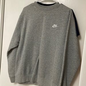 Men’s Nike Cotton Fleece Crew Neck Sweatshirt